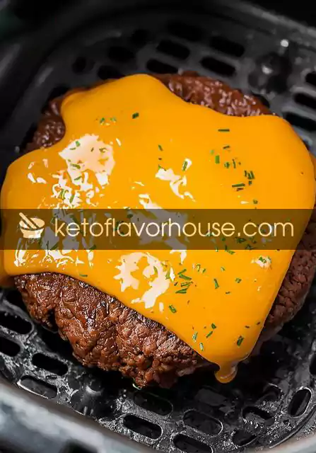 Air Fryer Hamburgers 3