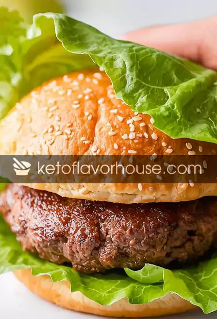 Air Fryer Hamburgers 4