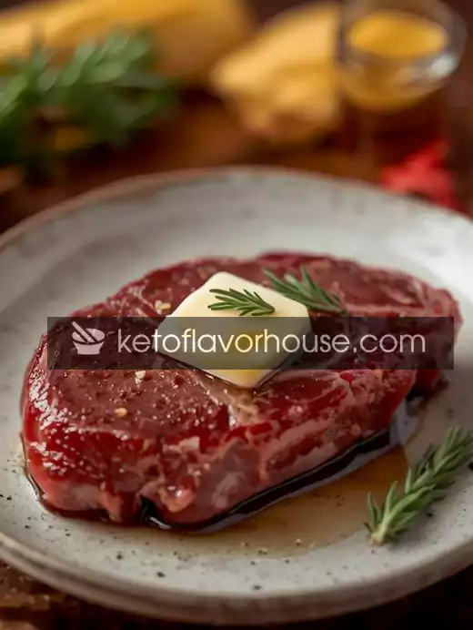 Air Fryer Ribeye Steak 4