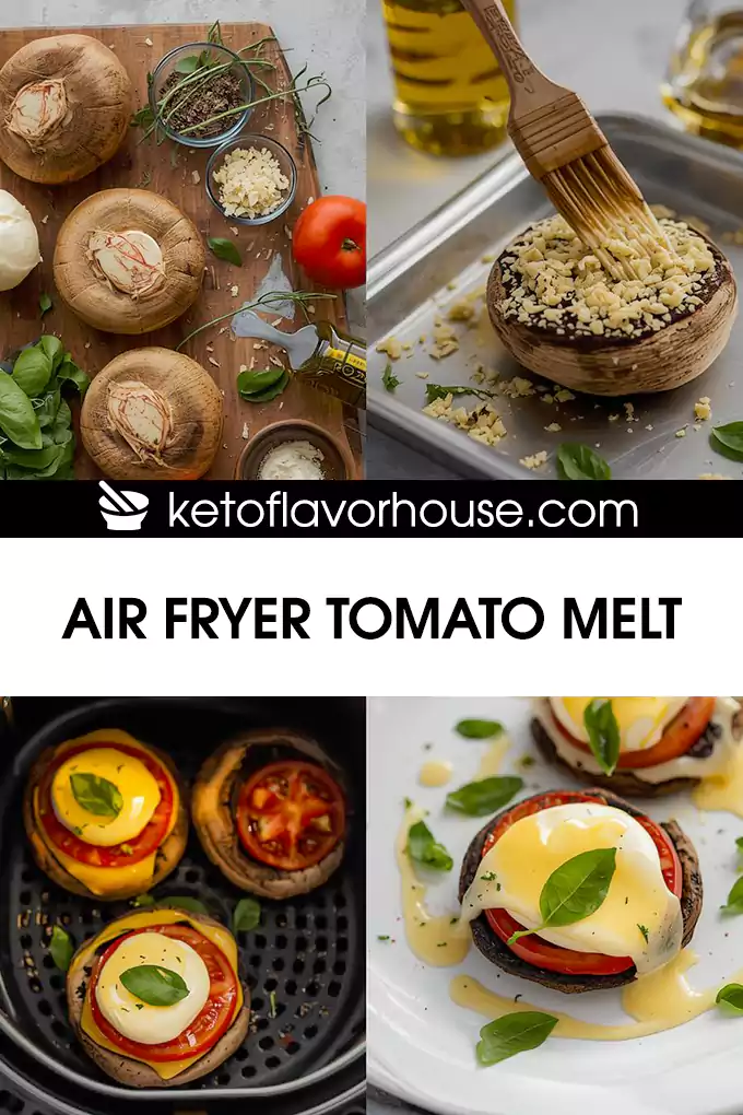Air Fryer Tomato Melt