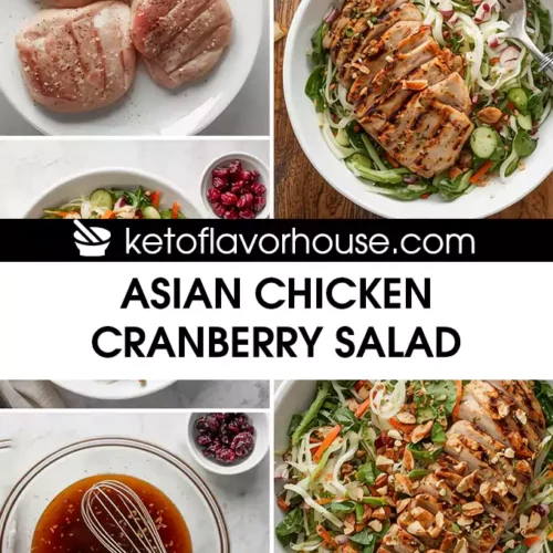 Asian Chicken Cranberry Salad
