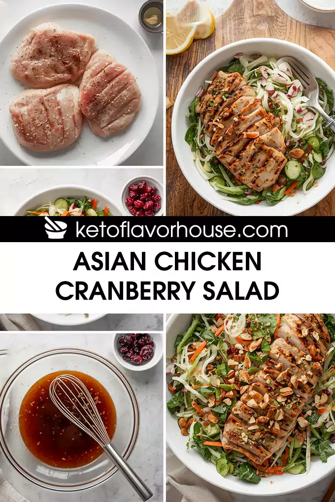 Asian Chicken Cranberry Salad