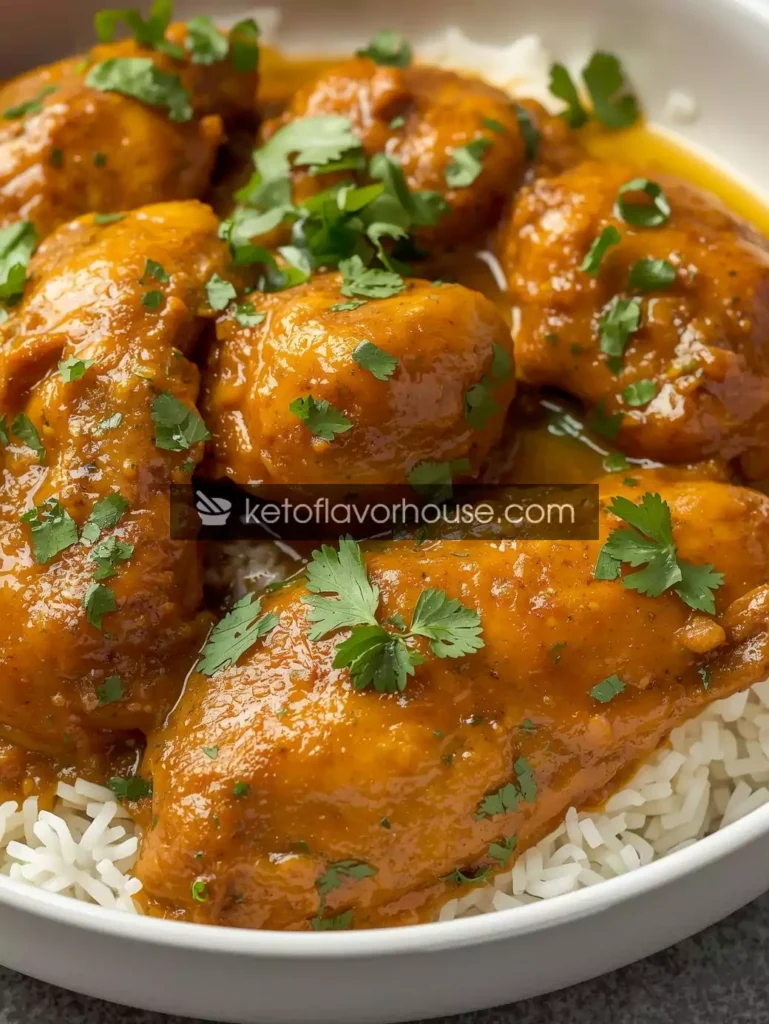 Bariatric Crockpot Curry Chicken (High-Protein & Low-Carb)