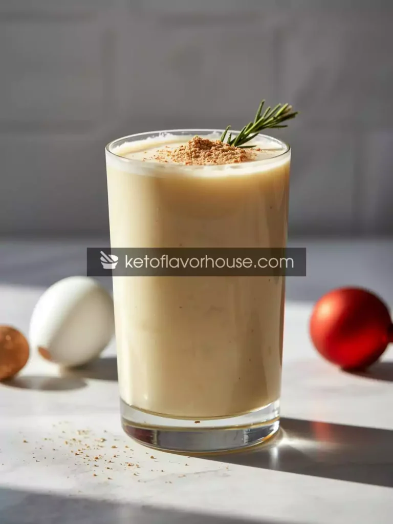 Bariatric Egg Nog (Sugar-Free & Protein-Packed Holiday Drink)