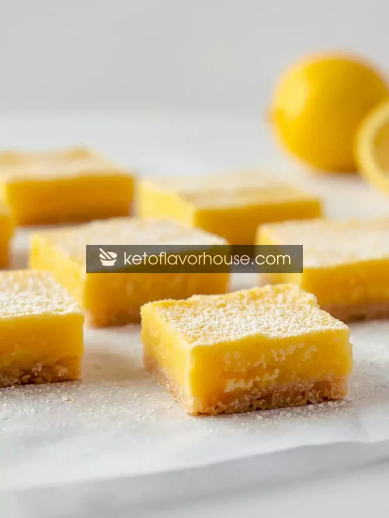 Bariatric Lemon Bars (Low-Carb & High-Protein Dessert)