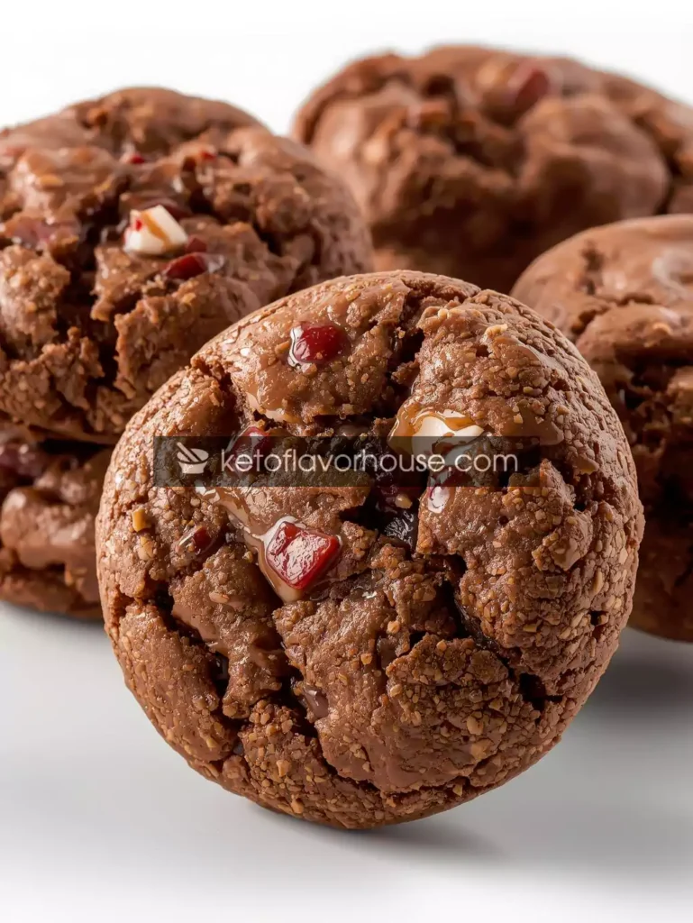 Bariatric Peppermint Mocha Cookies (No-Flour & Sugar-Free)