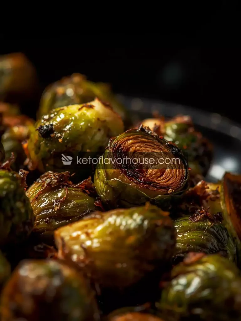 Bariatric Roasted Brussels Sprouts (Smoky, Spicy & Vegan)