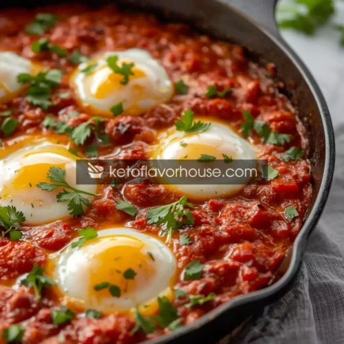 Bariatric Shakshuka (Low-Carb & High-Protein Egg Skillet)