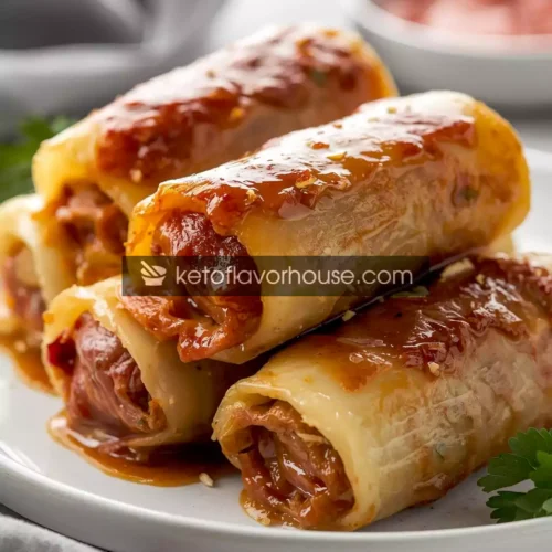 Bariatric Smoky Cabbage Rolls (Low-Carb & High-Protein)