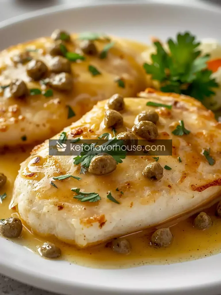 Bariatric Tilapia Piccata (Olive Garden Copycat Recipe)