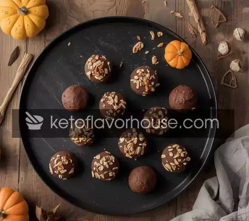 Keto Halloween Truffles 3