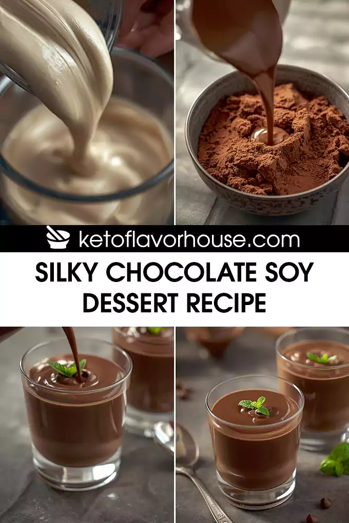 Silky Chocolate Soy Dessert Recipe