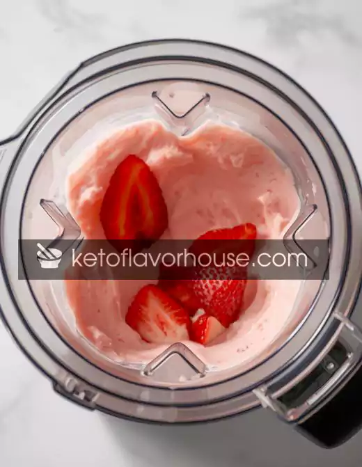 Weight Watchers 0 Point Strawberry Ice Cream 2