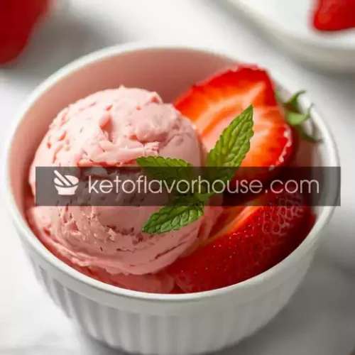 Weight Watchers 0 Point Strawberry Ice Cream 4