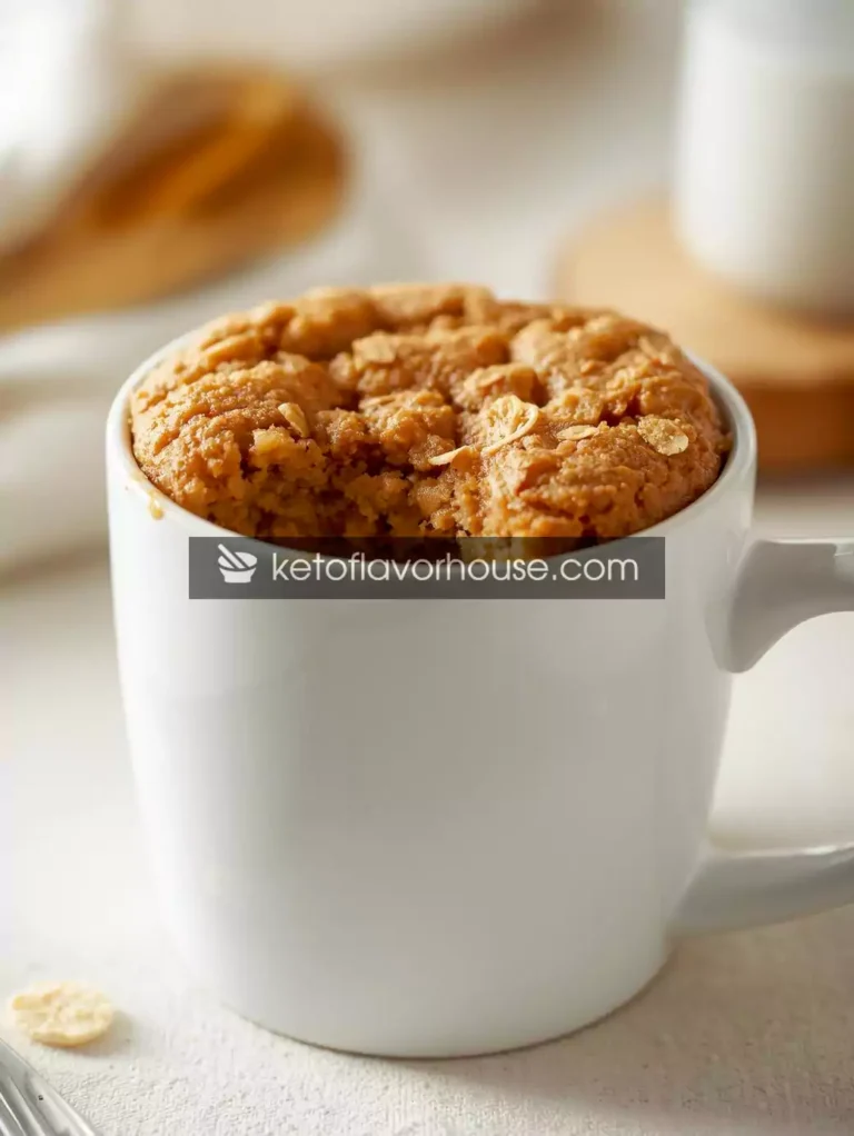 Weight Watchers Banana Oatmeal Mug Cake (Low-Point Dessert Recipe)