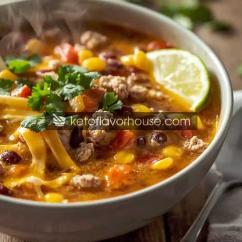 Weight Watchers Cheesy Taco Soup