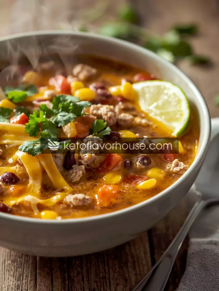 Weight Watchers Cheesy Taco Soup