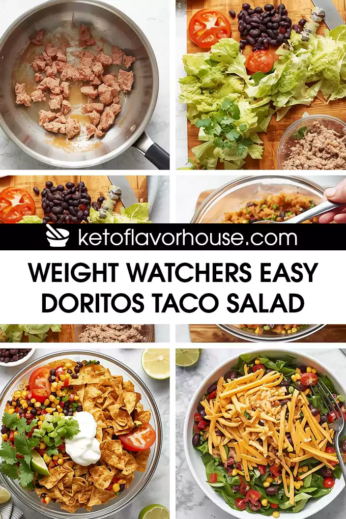 Weight Watchers Easy Doritos Taco Salad