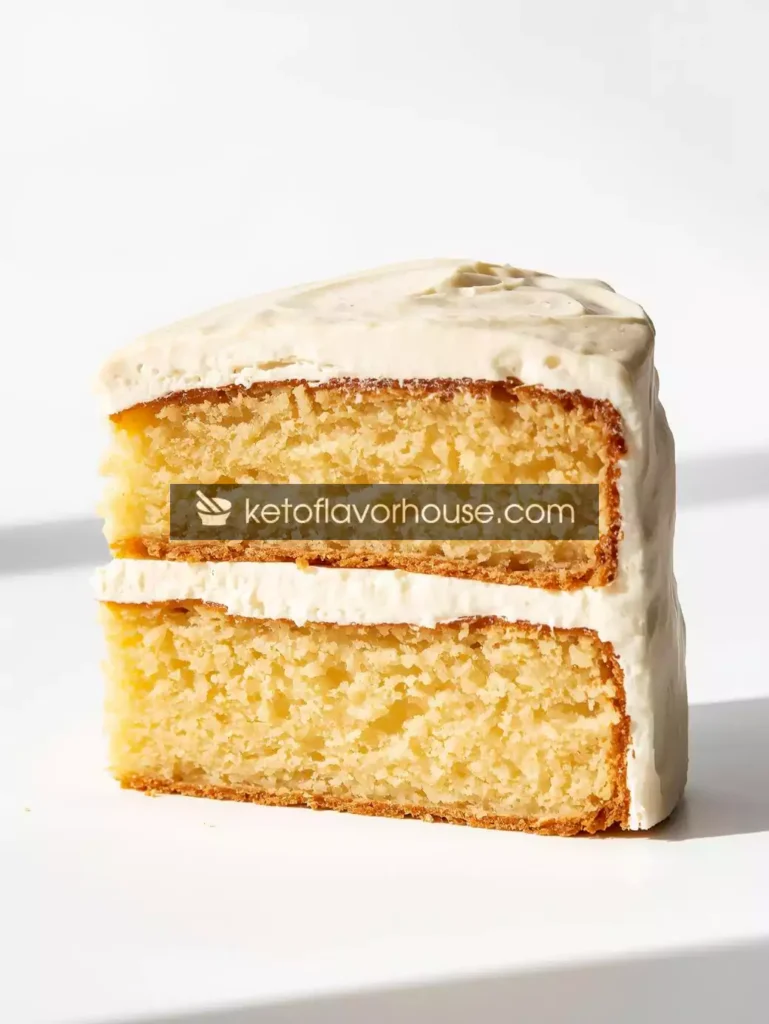 Weight Watchers Keto Cream Cake (Low-Point & Sugar-Free Dessert)