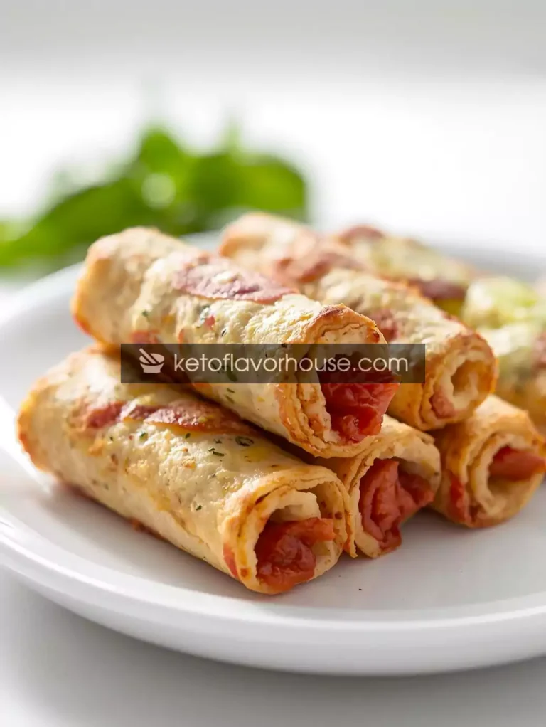 Weight Watchers Low-Point Pizza Roll-ups