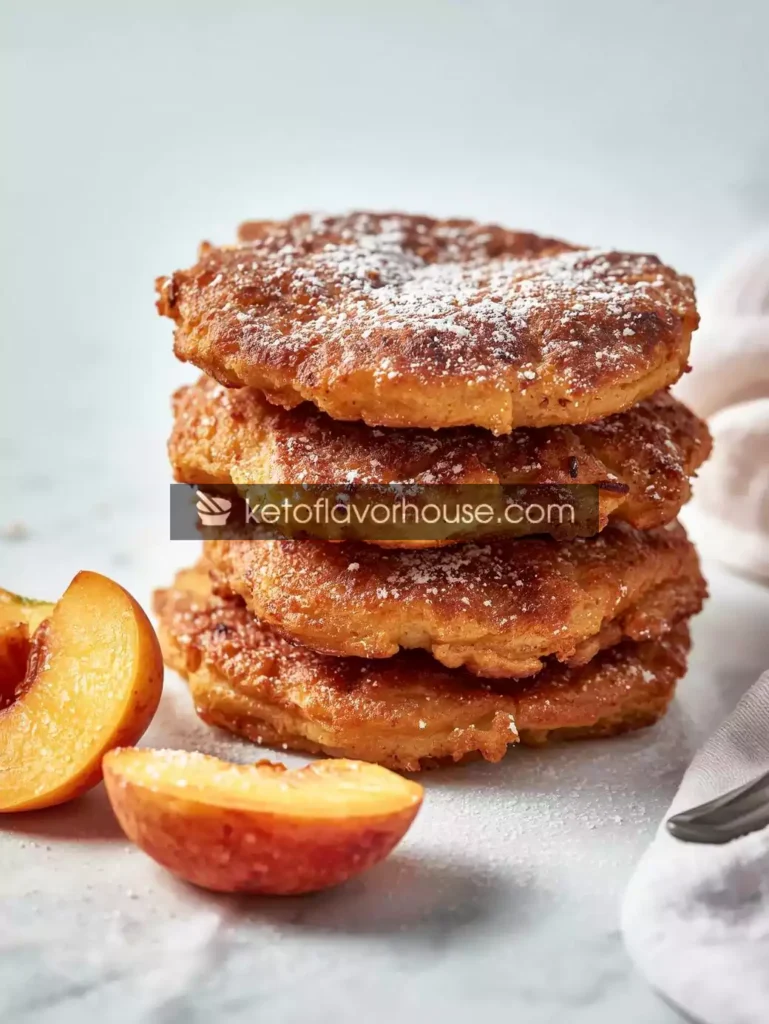 Weight Watchers Peach Fritters Recipe