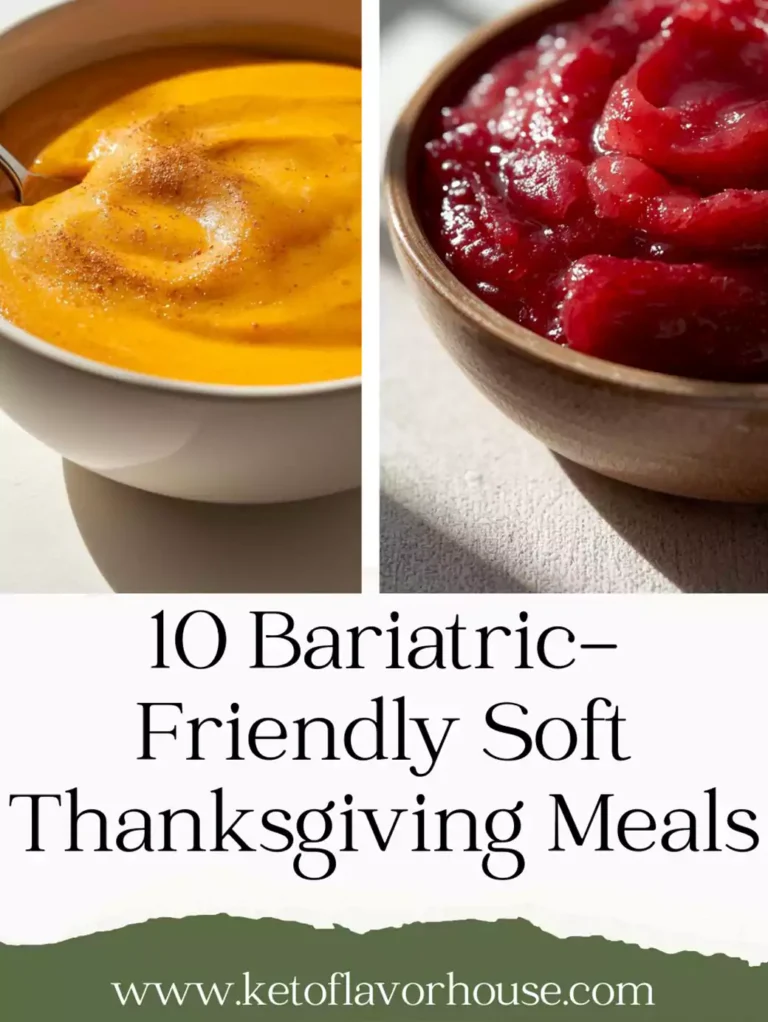 10 Bariatric-Friendly Soft Thanksgiving Meals Everyone Will Love