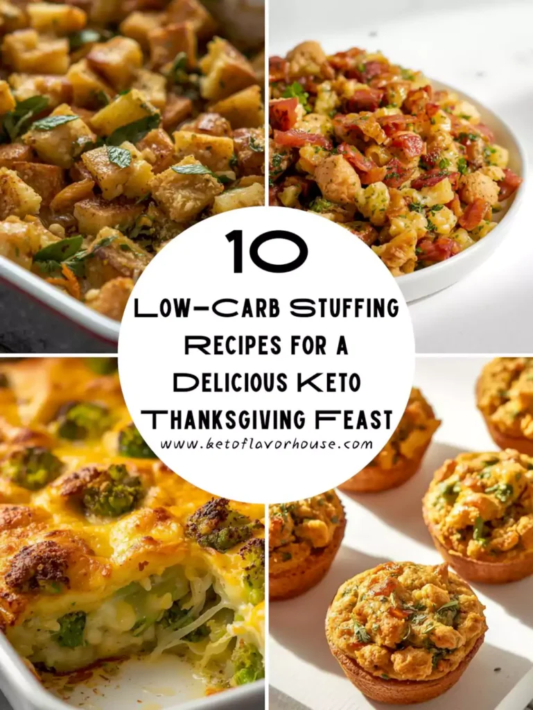 10 Low-Carb Stuffing Recipes for a Delicious Keto Thanksgiving Feast