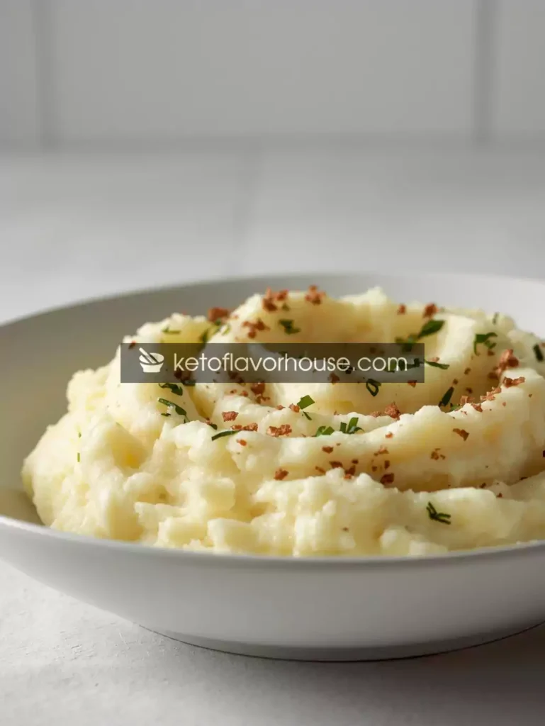 Weight Watchers 2-Point Mashed Cauliflower – Healthy Thanksgiving Swap for Mashed Potatoes