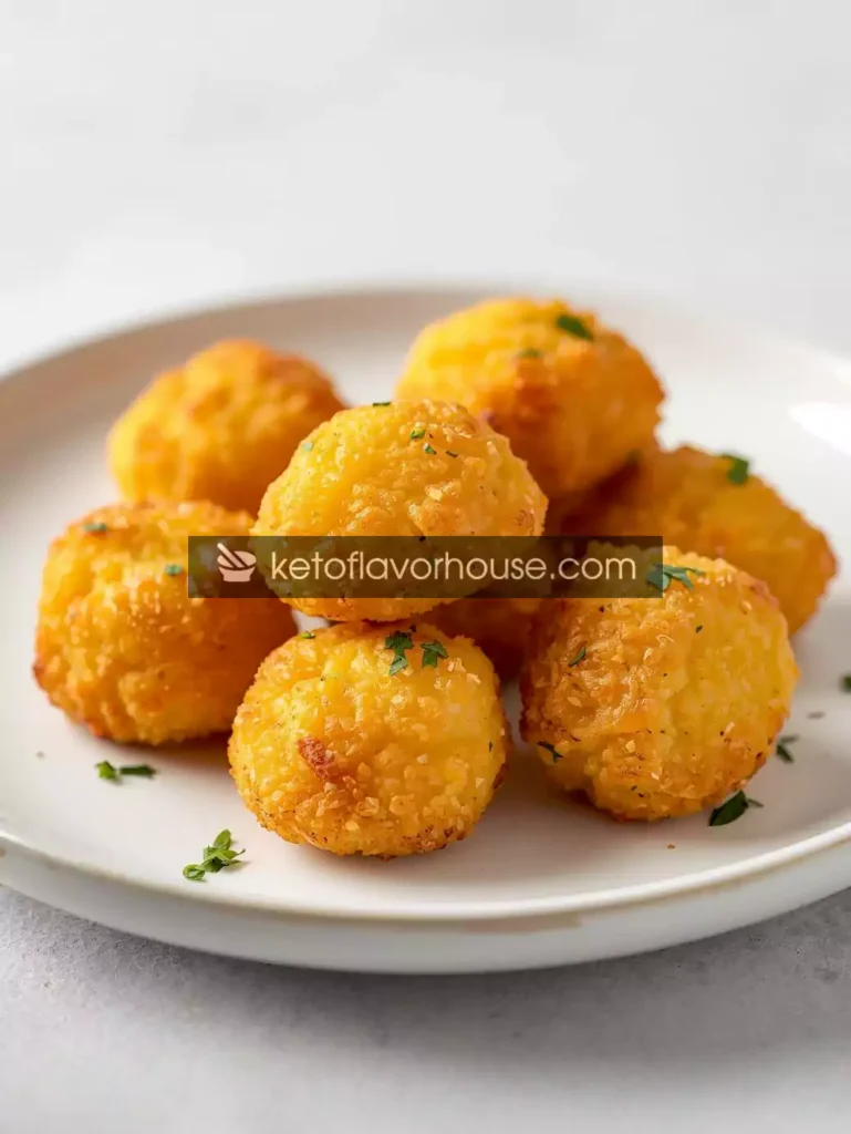 Air Fryer Cauliflower Mash Bites