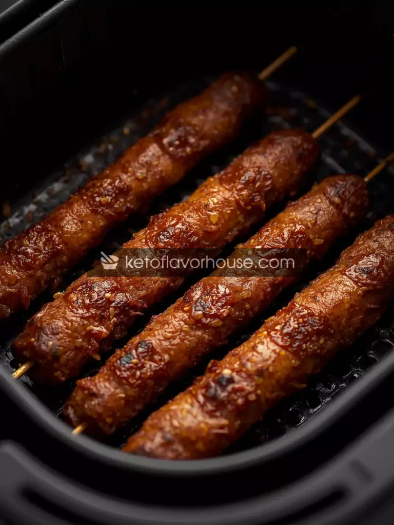 Air Fryer Kofta Kebabs