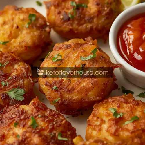 Air Fryer Loaded Potato Fritters – Crispy, Cheesy & Easy Snack Recipe