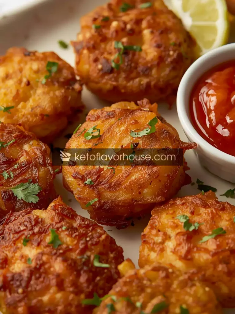 Air Fryer Loaded Potato Fritters – Crispy, Cheesy & Easy Snack Recipe