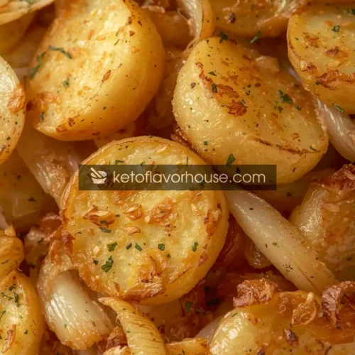 Air Fryer Potatoes and Onions
