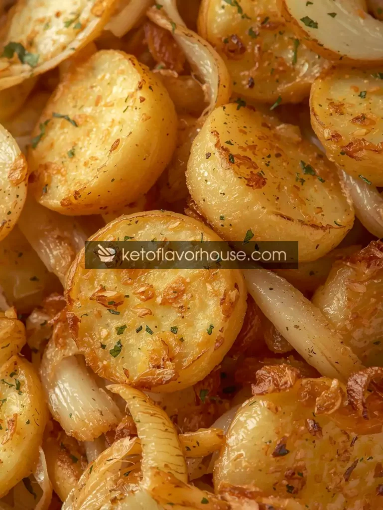 Air Fryer Potatoes and Onions