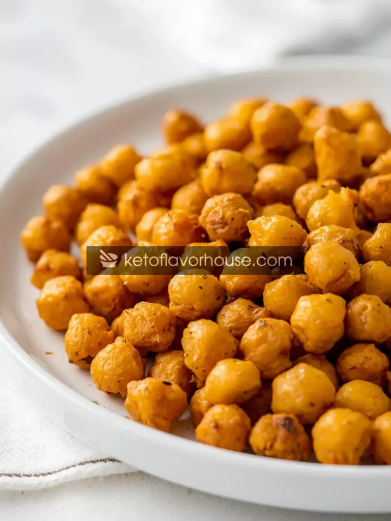Air Fryer Roasted Chickpeas
