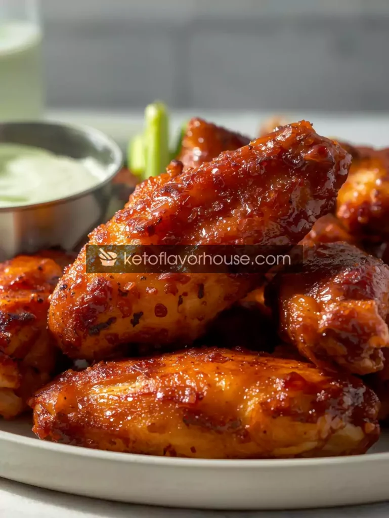 Air Fryer Smoked Chicken Wings Recipe – Crispy & Juicy