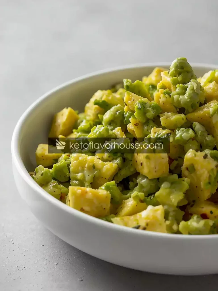 Bariatric Avocado Egg Salad – High-Protein, Low-Carb Lunch Favorite