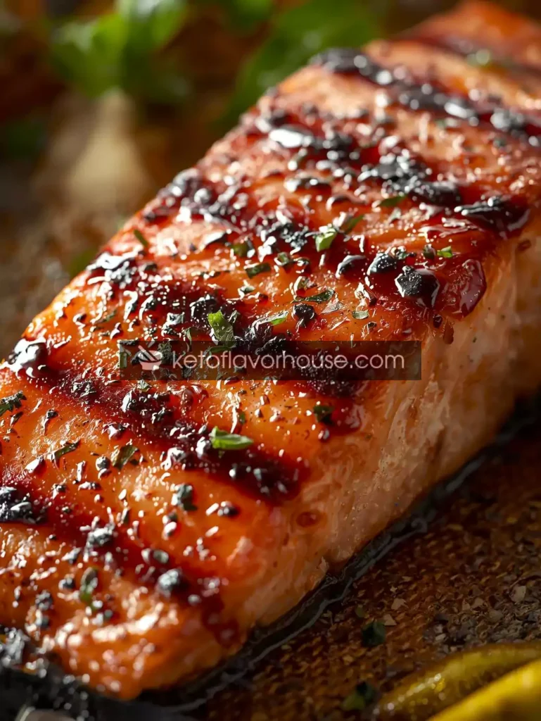 Bariatric BBQ Roasted Salmon – High-Protein, Low-Carb & Post-Op Friendly Dinner