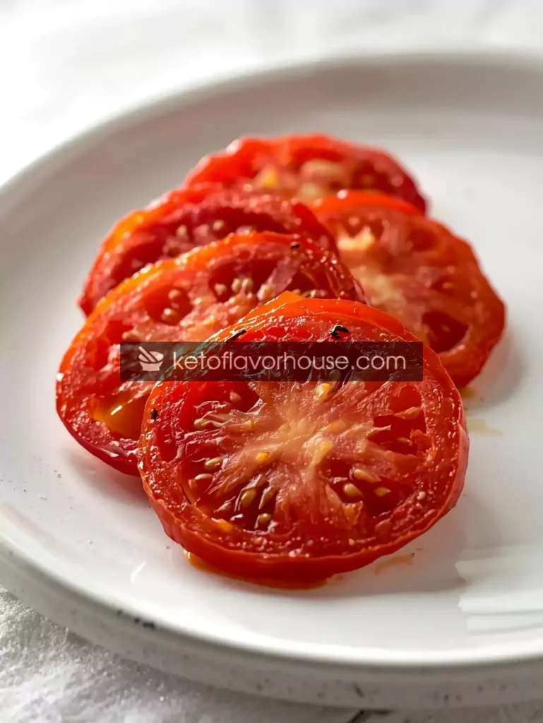Bariatric Baked Tomatoes – Low-Carb, Post-Op Friendly & High-Flavor Side Dish