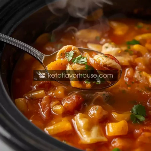 Bariatric Crockpot Chicken Tortilla Soup (High-Protein & Easy)
