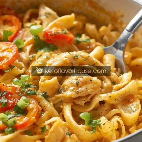 Bariatric-Friendly Easy Chicken Tetrazzini – High-Protein, Creamy Comfort Meal