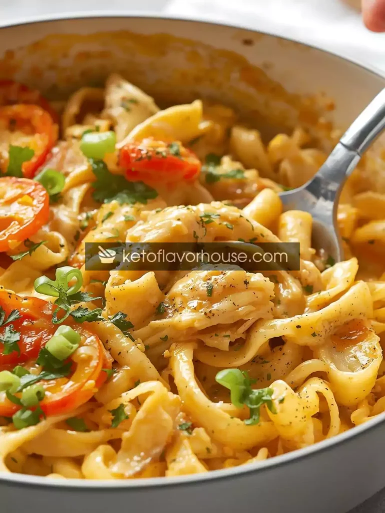 Bariatric-Friendly Easy Chicken Tetrazzini – High-Protein, Creamy Comfort Meal