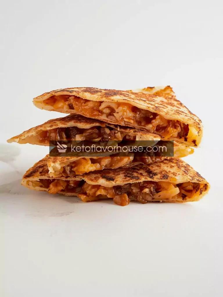 Bariatric-Friendly Low-Carb Quesadillas – High-Protein, Guilt-Free Comfort Food