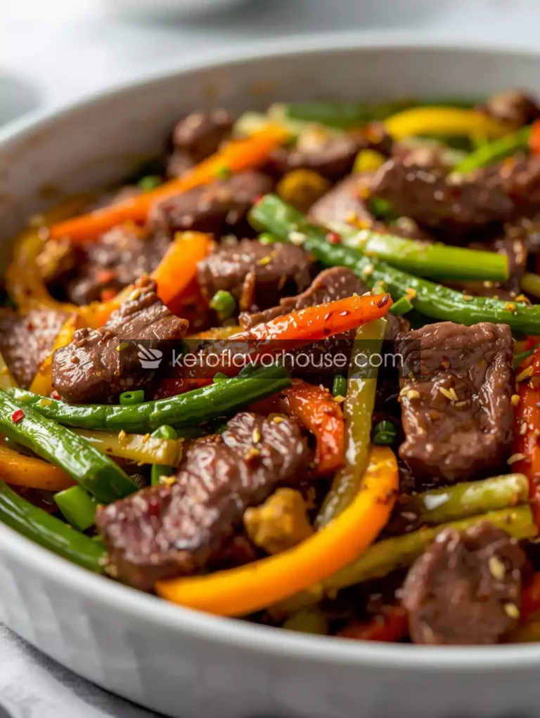 Bariatric Ginger Beef Stir Fry Recipe