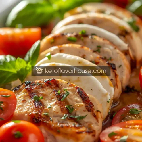 Bariatric Grilled Chicken Caprese Recipe