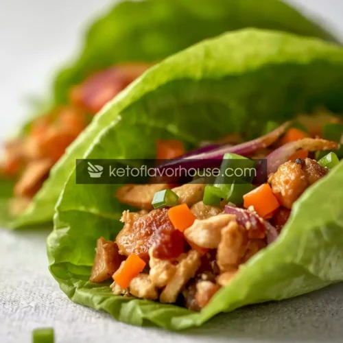 Bariatric High-Protein Asian Chicken Lettuce Wraps – Low-Carb & Post-Op Friendly Recipe