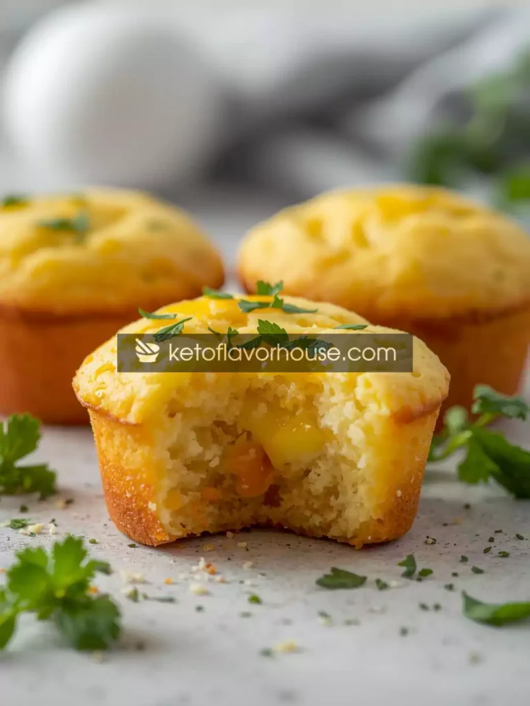 Bariatric High-Protein Egg Muffins Recipe – Low-Carb & Post-Op Friendly Breakfast