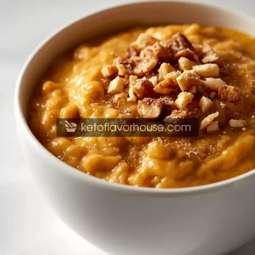 Bariatric High-Protein Pumpkin Pie Oatmeal Recipe – Low-Carb & Post-Op Friendly Breakfast