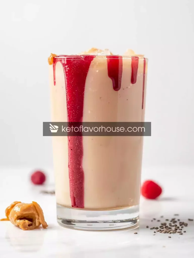 Bariatric Peanut Butter & Jelly (PB&J) Protein Shake Recipe (High Protein & Low Carb)