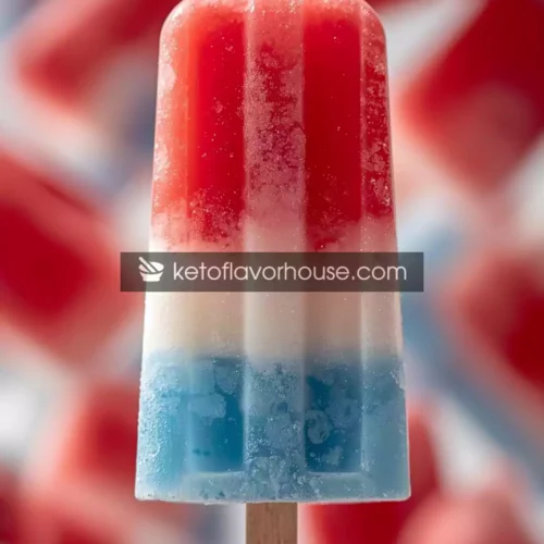 Bariatric Red, White & Blue Protein Popsicles (Low-Carb, High-Protein Treat)